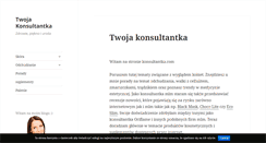 Desktop Screenshot of konsultantka.com